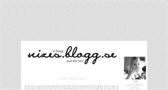 Desktop Screenshot of nizes.blogg.se
