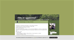 Desktop Screenshot of hittaupplevelse.blogg.se