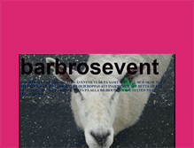 Tablet Screenshot of barbrosevent.blogg.se