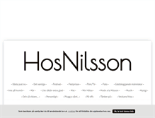 Tablet Screenshot of hosnilsson.blogg.se