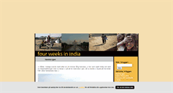 Desktop Screenshot of fourweeksinindia.blogg.se