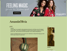 Tablet Screenshot of amandaoliviapetersson.blogg.se