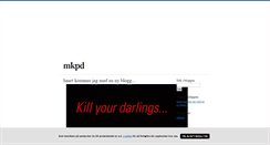 Desktop Screenshot of mkpd.blogg.se