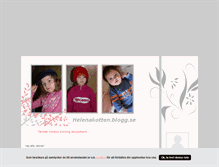 Tablet Screenshot of helenakotten.blogg.se