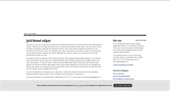 Desktop Screenshot of jackenfanny.blogg.se