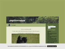 Tablet Screenshot of papillonvalpar.blogg.se