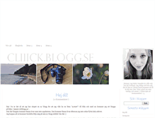 Tablet Screenshot of cliiick.blogg.se