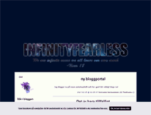 Tablet Screenshot of infinityfearless.blogg.se