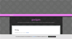 Desktop Screenshot of gusigan.blogg.se