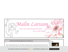Tablet Screenshot of malinlarssson.blogg.se