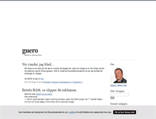 Tablet Screenshot of guero.blogg.se