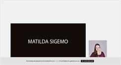 Desktop Screenshot of matildasigemo.blogg.se