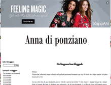 Tablet Screenshot of annaadiiponziano.blogg.se