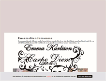 Tablet Screenshot of emmskarlsson.blogg.se