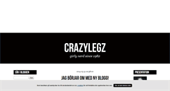 Desktop Screenshot of crazylegz.blogg.se