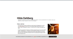 Desktop Screenshot of hildasprojekt.blogg.se