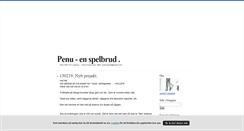 Desktop Screenshot of penu.blogg.se