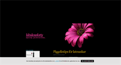 Desktop Screenshot of fabulousforty.blogg.se