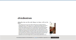 Desktop Screenshot of elvirabostrom.blogg.se