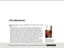 Tablet Screenshot of elvirabostrom.blogg.se