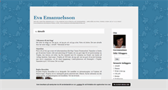 Desktop Screenshot of evaemanuelsson.blogg.se