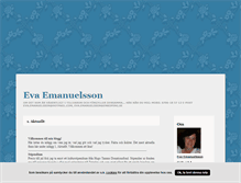 Tablet Screenshot of evaemanuelsson.blogg.se