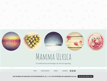 Tablet Screenshot of mammaulrica.blogg.se