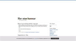 Desktop Screenshot of havutanhamnarhissarsegeligen.blogg.se