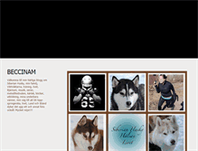 Tablet Screenshot of beccinam.blogg.se