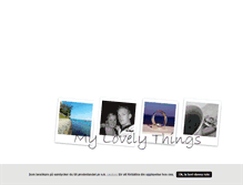 Tablet Screenshot of mylovelythings.blogg.se