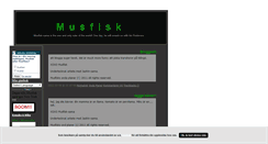 Desktop Screenshot of musfisk.blogg.se