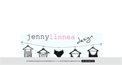 Desktop Screenshot of jennylinneadesign.blogg.se