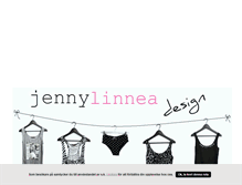 Tablet Screenshot of jennylinneadesign.blogg.se