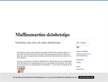 Tablet Screenshot of muffinsmartin.blogg.se