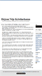 Mobile Screenshot of hejzankristinehamn.blogg.se