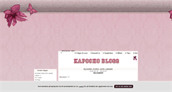 Desktop Screenshot of kapocho.blogg.se