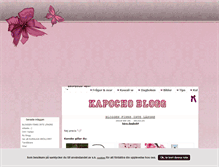 Tablet Screenshot of kapocho.blogg.se