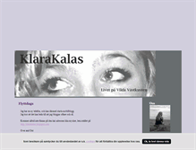 Tablet Screenshot of klarakalas.blogg.se