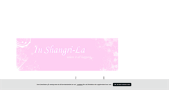 Desktop Screenshot of inshangrila.blogg.se