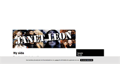 Desktop Screenshot of janetleon.blogg.se