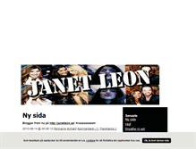 Tablet Screenshot of janetleon.blogg.se