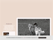 Tablet Screenshot of familjenkatt.blogg.se