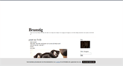 Desktop Screenshot of brunstig.blogg.se