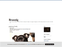 Tablet Screenshot of brunstig.blogg.se