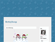 Tablet Screenshot of bettzyboop.blogg.se
