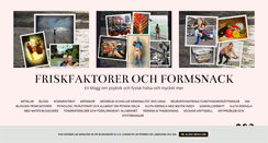 Desktop Screenshot of friskfaktorer.blogg.se