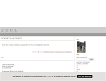 Tablet Screenshot of juul.blogg.se
