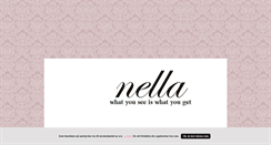 Desktop Screenshot of nnellas.blogg.se