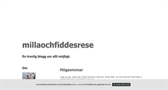 Desktop Screenshot of millaochfiddesrese.blogg.se