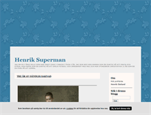Tablet Screenshot of henriksuperman.blogg.se